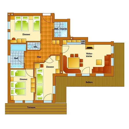 Aparthaus Sonnenhof Apartman